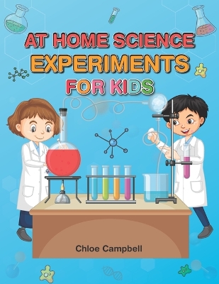 Book cover for At Home Science Experiments for Kids