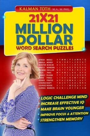 Cover of 21x21 Million Dollar Word Search Puzzles