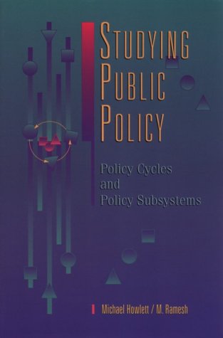 Book cover for Studying Public Policy