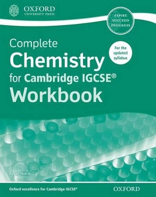 Book cover for Complete Chemistry for Cambridge IGCSE® Workbook