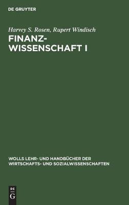 Book cover for Finanzwissenschaft I