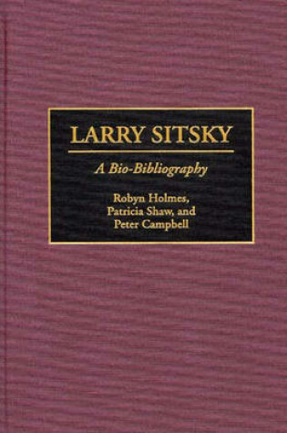 Cover of Larry Sitsky