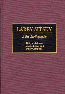 Cover of Larry Sitsky