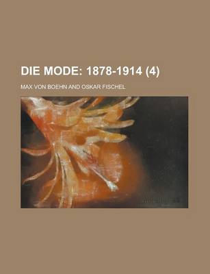 Book cover for Die Mode (4)