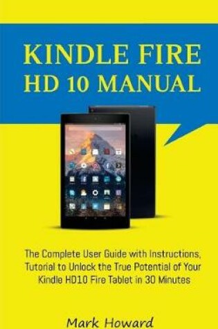 Cover of Kindle Fire HD 10 Manual