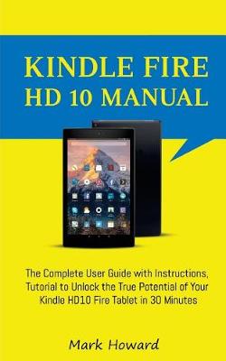 Book cover for Kindle Fire HD 10 Manual