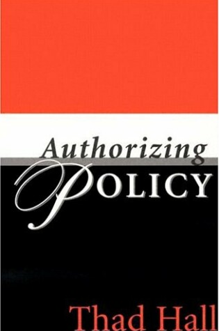 Cover of Authorizing Policy