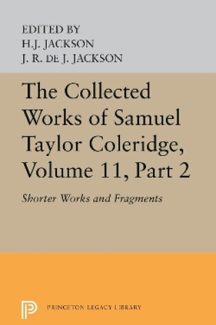 Cover of The Collected Works of Samuel Taylor Coleridge, Volume 11
