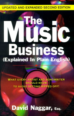 Book cover for Music Business (in Plain English) REV.