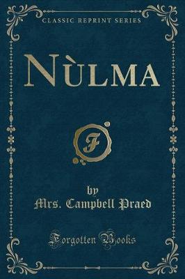 Book cover for Nùlma (Classic Reprint)