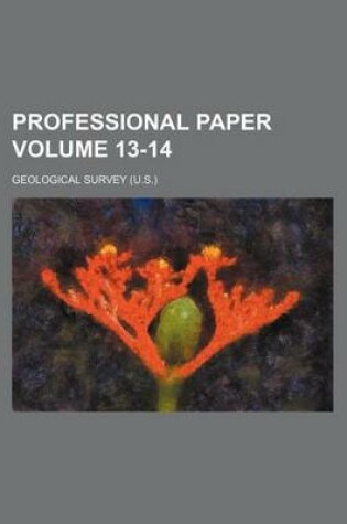 Cover of Professional Paper Volume 13-14