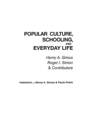 Cover of Popular Culture