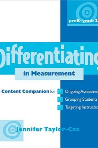 Cover of Differentiating in Measurement, Prek-Grade 2