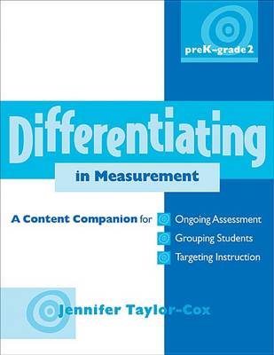 Book cover for Differentiating in Measurement, Prek-Grade 2