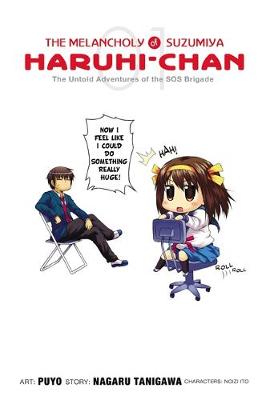 Book cover for The Melancholy of Suzumiya Haruhi-chan, Vol. 1