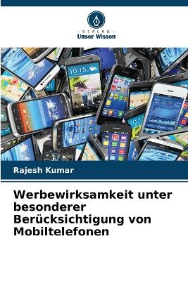 Book cover for Werbewirksamkeit unter besonderer Berücksichtigung von Mobiltelefonen