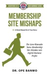 Book cover for Membership Site Mishaps