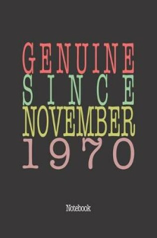 Cover of Genuine Since November 1970
