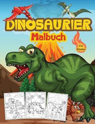 Book cover for Dinosaurier Malbuch fur Kinder