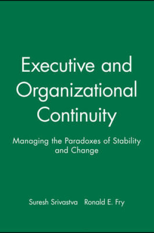 Cover of Executive and Organizational Continuity