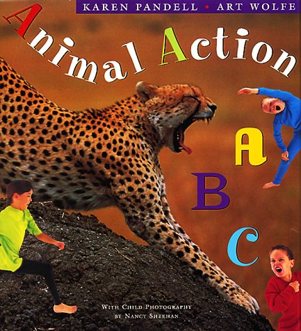 Book cover for Animal Action ABC