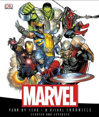 Book cover for Marvel Year by Year