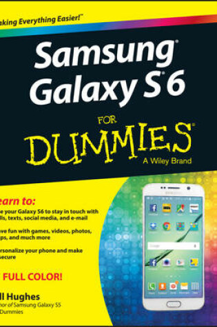 Cover of Samsung Galaxy S6 for Dummies
