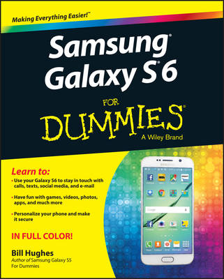 Book cover for Samsung Galaxy S6 for Dummies