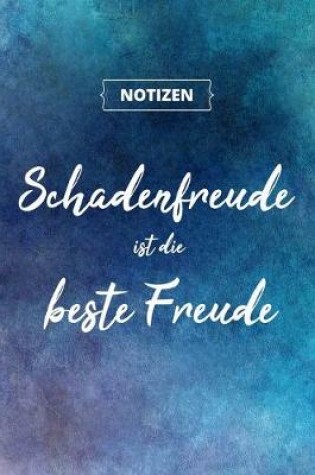 Cover of Schadenfreude ist die beste Freude