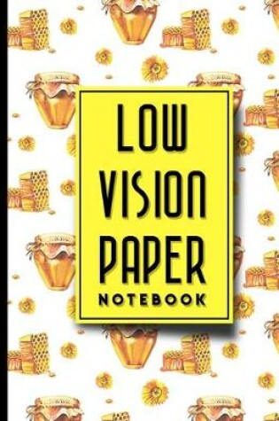 Cover of Low Vision Paper Notebook