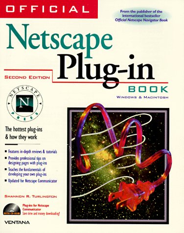 Book cover for Official Netscape Plug-in Book