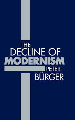 Book cover for The Decline of Modernism