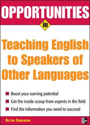 Book cover for Opportunities in Teaching English to Speakers of Other Languages
