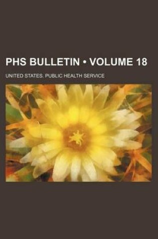 Cover of Public Health Bulletin Volume 18