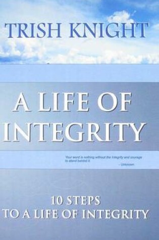 Cover of A Life of Integrity