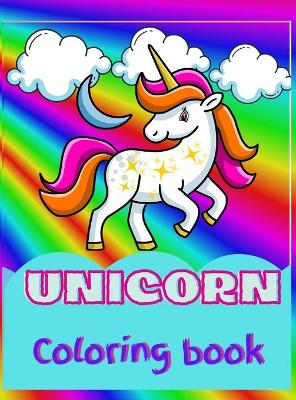 Book cover for Unicorn coloring book