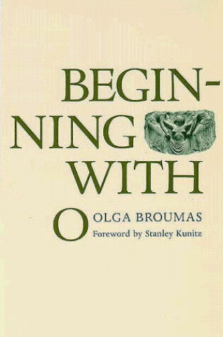 Cover of Beginning with O