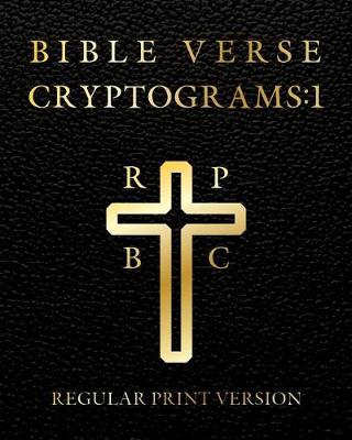 Book cover for Bible Verse Cryptograms 1
