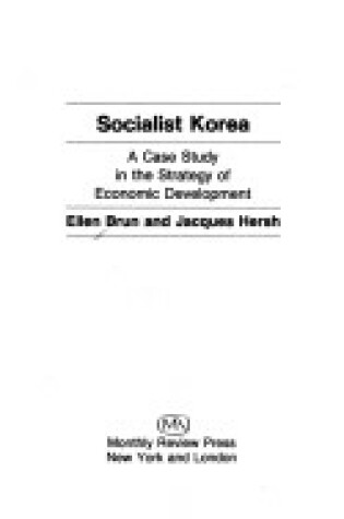 Cover of Socialist Korea