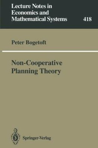 Cover of Non-Cooperative Planning Theory