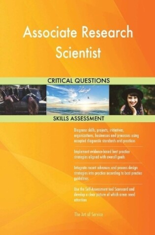 Cover of Associate Research Scientist Critical Questions Skills Assessment