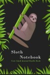 Book cover for Sloth Notebook