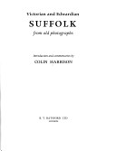 Book cover for Victorian and Edwardian Suffolk