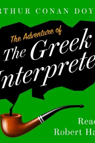 Cover of The Adventure of the Greek Interpreter