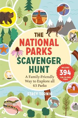 Book cover for The National Parks Scavenger Hunt