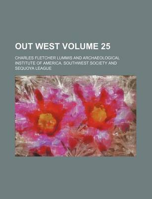 Book cover for Out West Volume 25