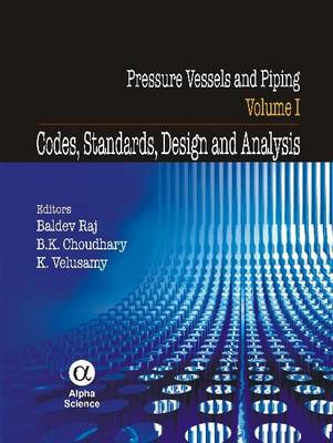 Book cover for Pressure Vessels and Piping, Volume I
