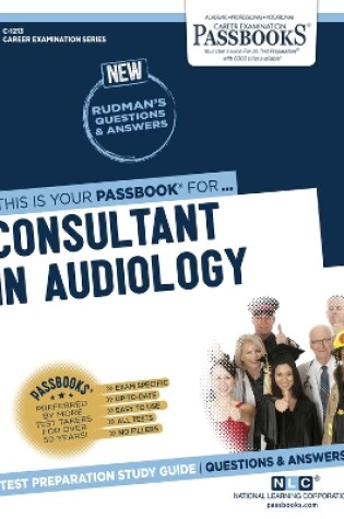 Cover of Consultant in Audiology