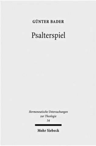 Cover of Psalterspiel