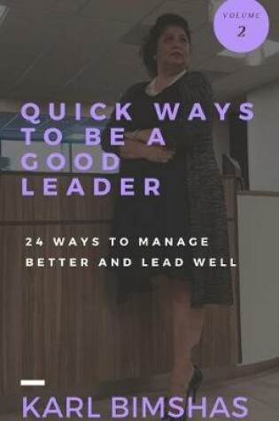 Cover of Quick Ways to Be a Good Leader
